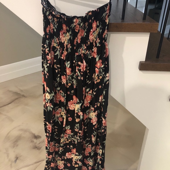 Forever 21 Maxi Strapless Dress - Picture 1 of 2